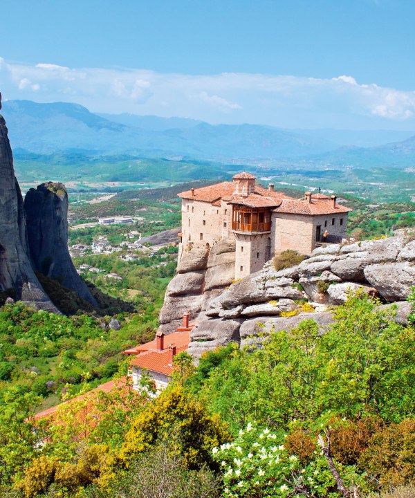 Die schwebenden Klöster von Meteora, Griechenland, © Istockphoto.com©spastonov