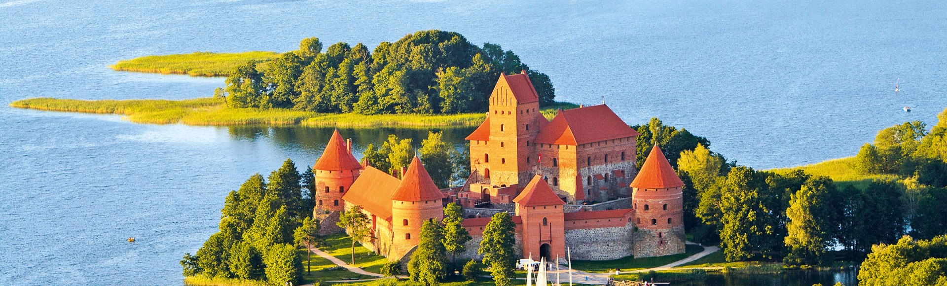 Inselburg Trakai in Litauen, © iStockphoto.com©vikau