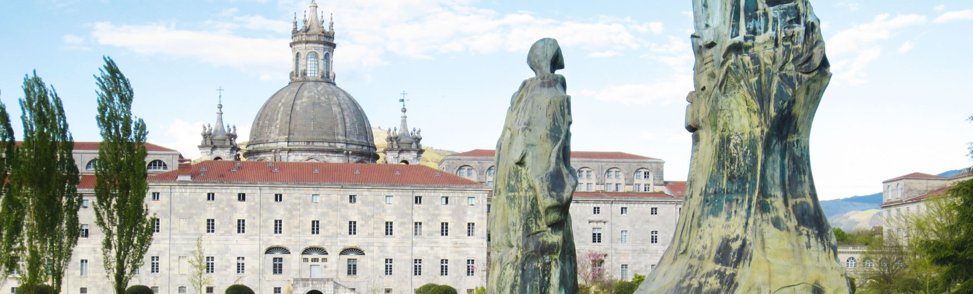 Blick auf das Sanktuarium Ignatius in Loyola, Spanien, © Bayerisches Pilgerbüro