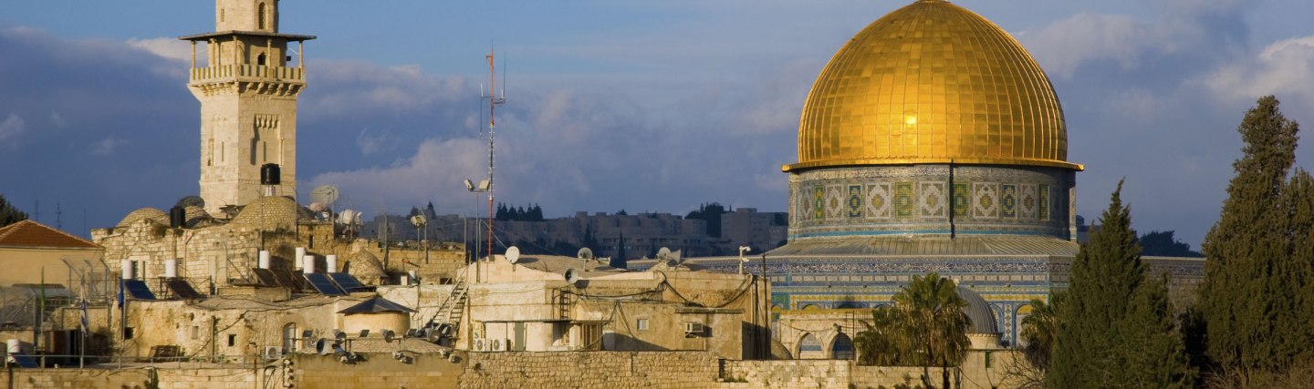 Der Felsendom in Jerusalem, © Bayerisches Pilgerbüro