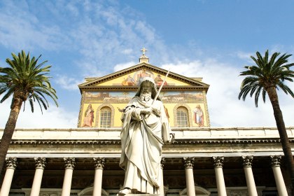 Sankt Paul Vor Den Mauern, Rom, Italien, © iStockphoto©maxphotography