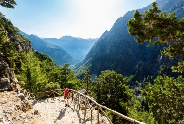 Die Samaria-Schlucht auf Kreta, © iStockpoto.com©Saro17