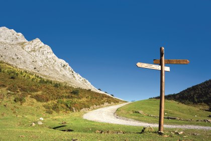 Schild am Wegrand, © ©mimadeo - Fotolia.com