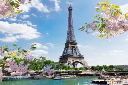 Das Wahrzeichen von Paris: der Eiffelturm, Frankreich, © iStockphoto.com - neirfy