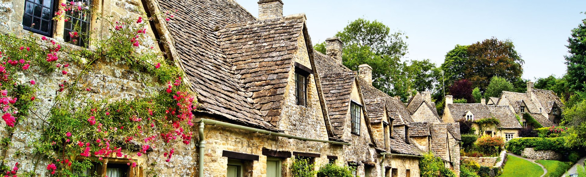 Häuser in Bibury, Großbritannien, © Jenifoto–Fotolia.com