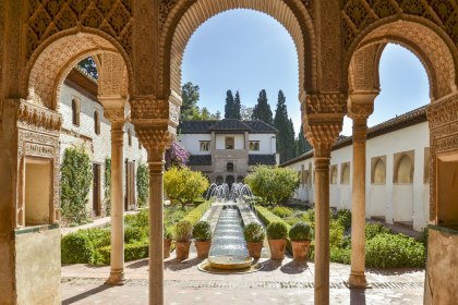Palacio de Generalife, Alhambra, Granada, Spanien, © Stanislav Georgiev – Fotolia.com
