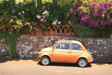 Fiat 500 auf Sizilien