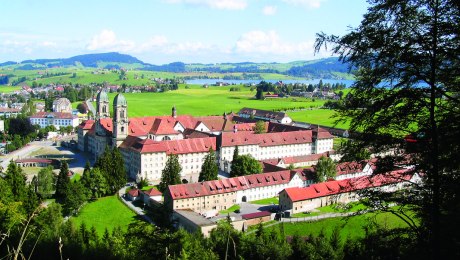 Kloster Einsiedeln, wichtigster Wallfahrtsort der Schweiz, © Bayerisches Pilgerbüro