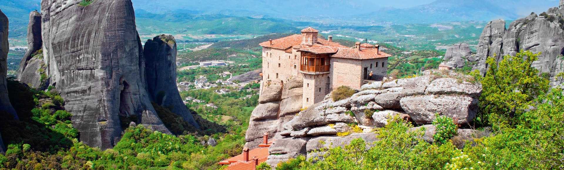 Die schwebenden Klöster von Meteora, Griechenland, © Istockphoto.com©spastonov