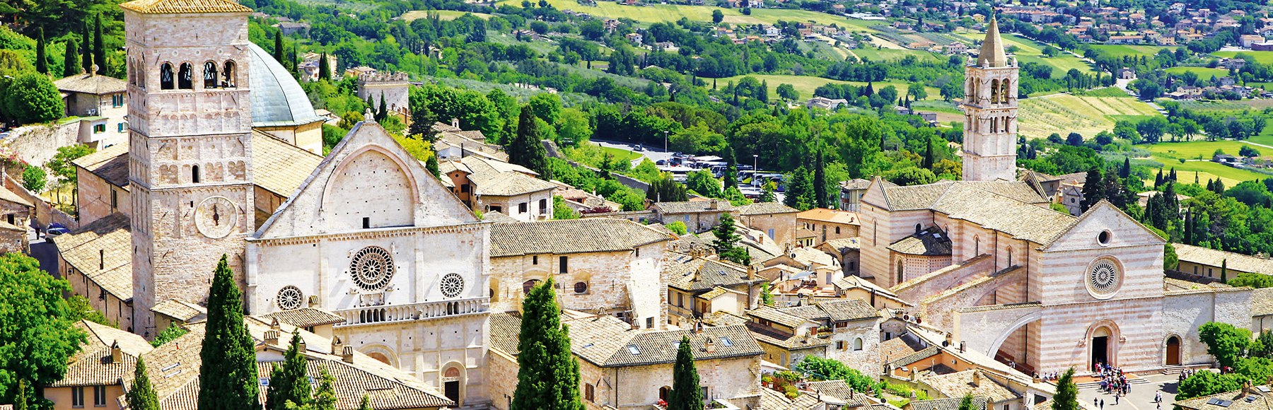 Blick auf Assisi, © Fotolia Freesurf