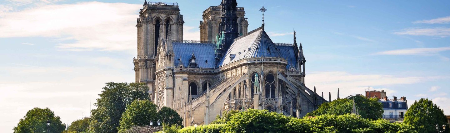 Blick auf die Kathedrale Notre-Dame in Paris, Frankreich, © Valerijs Kostreckis - Fotolia.com
