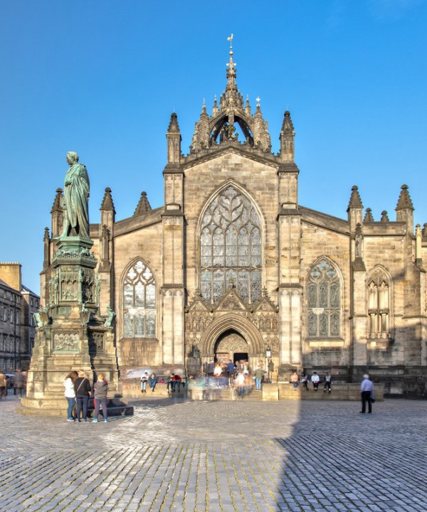 Die Kathedrale St. Giles in Edinburgh, Großbritannien, © ©susanne2688 - stock.adobe.com