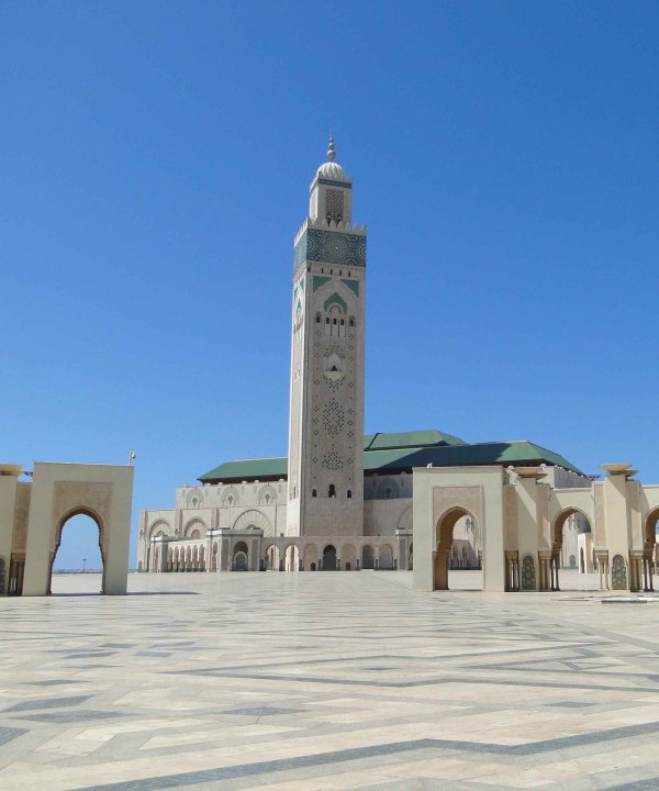 Hassan-II.-Moschee in Casablanca, Marokko, © Bayerisches Pilgerbüro