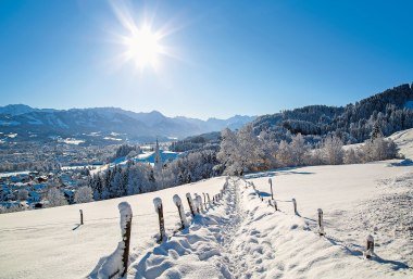 Winterlandschaft im Allgäu, © Domini Ultes - Fotolia.com