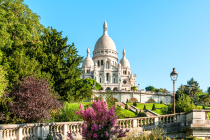 Basilika Sacré-Coeur in Paris, Frankreich, © Istocphoto.com - legna69