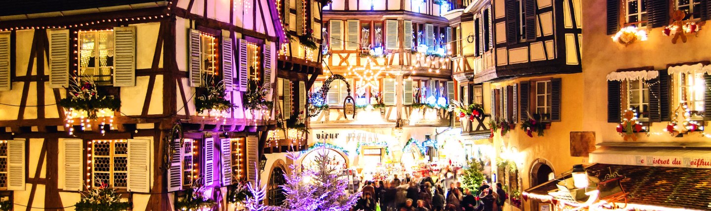 Weihnachtsmarkt, Colmar, Elsass, Frankreich, © alexi-tauzin – Fotolia.com