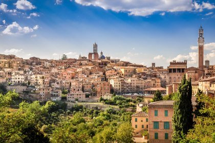 Malerische Aussicht auf Siena, Italien, © Istockphoto.com©MartinM303