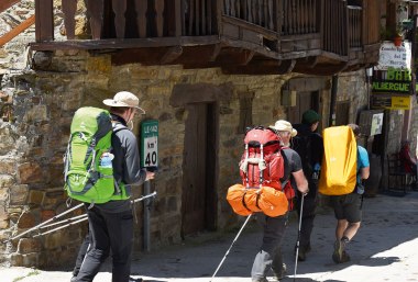 Pilger in Santiago de Compostela, © Bayerisches Pilgerbüro