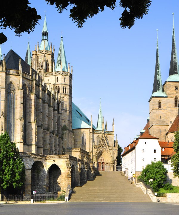 Dom und Severikirche, Erfurt, Deutschland, © Erfurt Tourismus und Marketing GmbH, Barbara Neumann