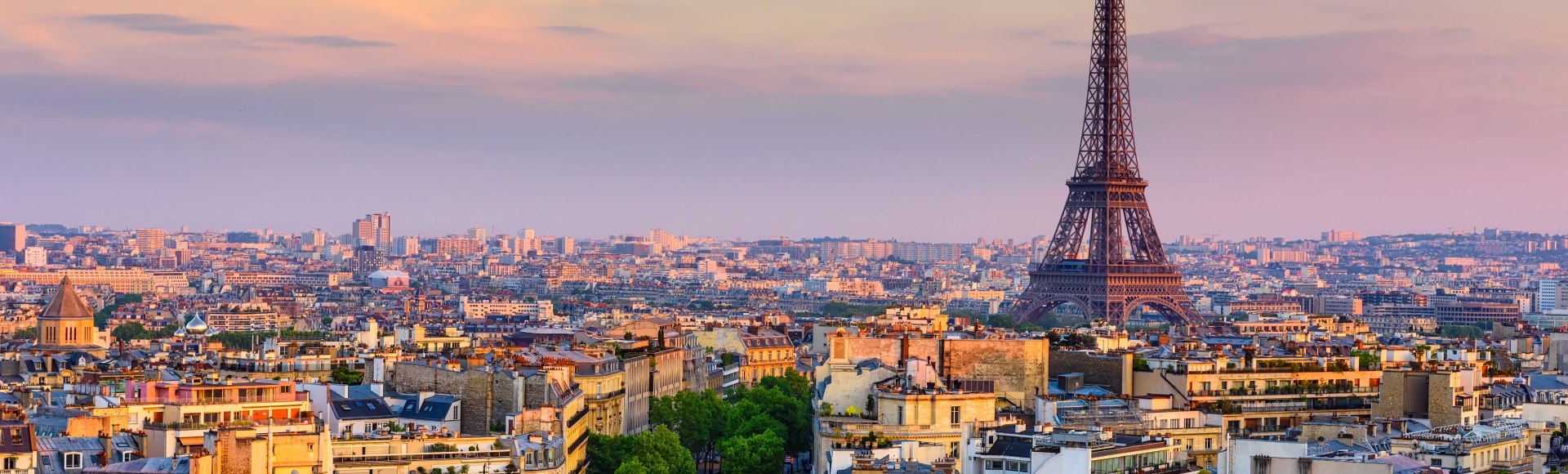 Blick über Paris, Frankreich , © Ekaterina Belova – stock.adobe.com