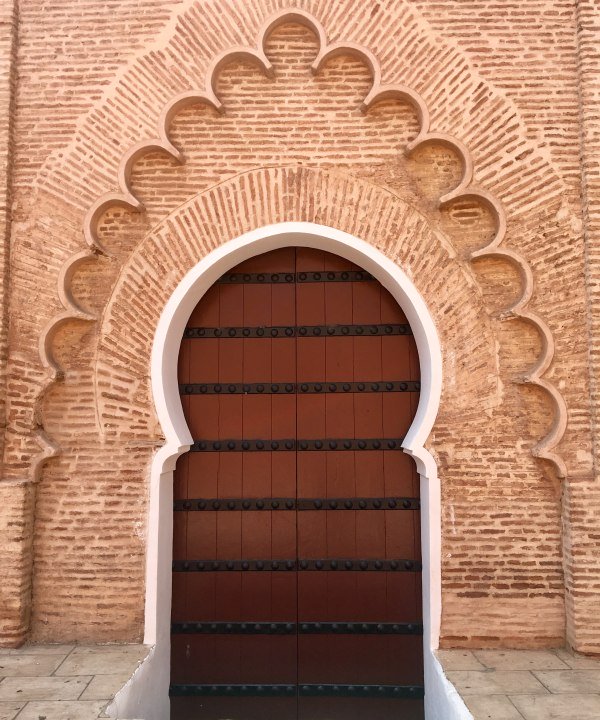 Türe in Marrakesch, Marokko, © Eva-Maria Bauer