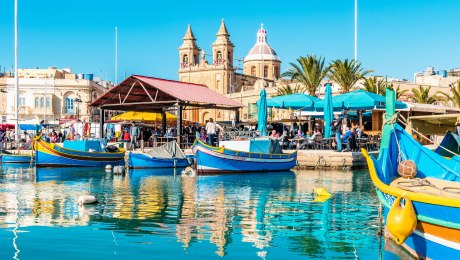 Malerisches Fischerdorf Marsaxlokk, Malta, © Visit Malta