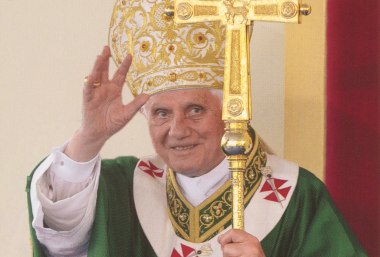 Seine Heiligkeit, der emeritierten Papst Benedikt XVI. , © Bayerisches Pilgerbüro