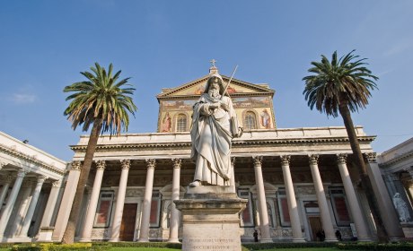 St. Paul vor den Mauern in Rom, © Bayerisches Pilgerbüro