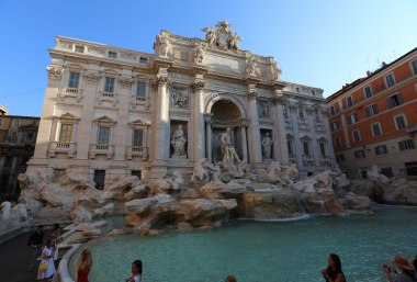 Der Trevi Brunnen in Rom, © Bayerisches Pilgerbüro