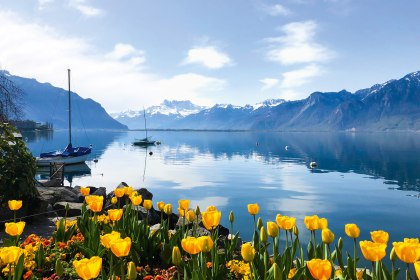 Wunderschöner Genfer See, Schweiz, © Patrick Fontanellaz