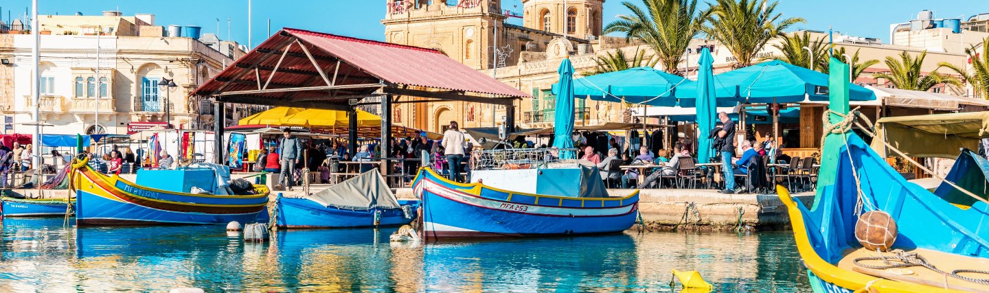 Malerisches Fischerdorf Marsaxlokk, Malta, © Visit Malta