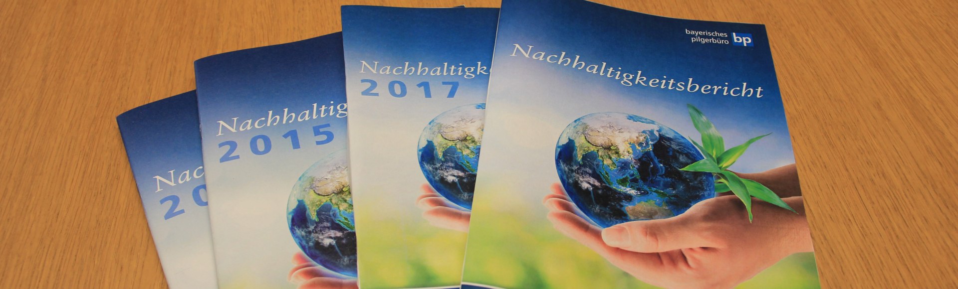 Unsere Nachhaltigkeitsberichte!, © Bayerisches Pilgerbüro