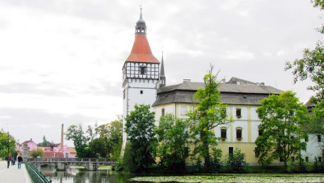 Wasserschloss in Blatná, Teschechien, © Irene Huber