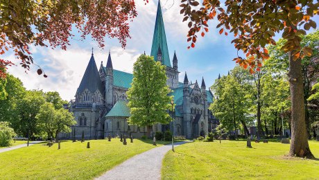 Norwegen Heiliger Olav Nidarosdom Trondheim, © iStock