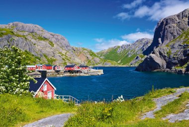 Das Fischerdorf Nusfjord , © harvepino©Fotolia.com