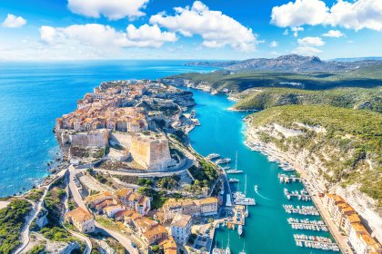 Blick auf Bonifacio, Korsika, Frankreich, © Serenity-H - stock.adobe.com
