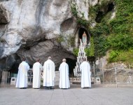 Grotte von Massabielle in Lourdes, Frankreich, © Bayerisches Pilgerbüro
