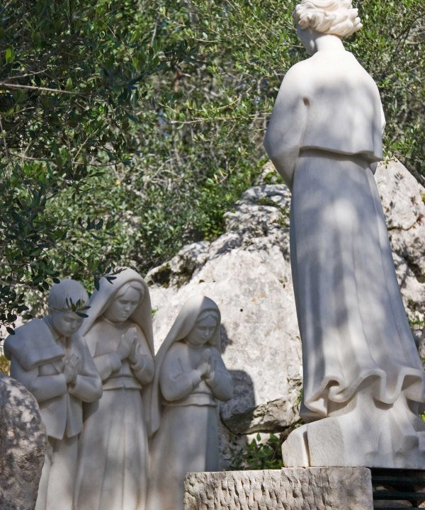 Statue des Engels in Aljustrel bei Fatima, Portugal, © Bayerisches Pilgerbüro - Stefan Gruber