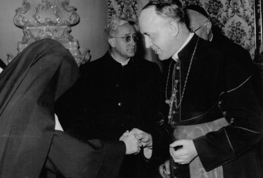 Kardinal Wendel in Nordkorea, Jahr 1953, © Bayerisches Pilgerbüro