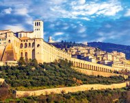 Sacro Convento San Francesco – spirituelles Herz Assisis, Italien, © freesurf – stock.adobe.com