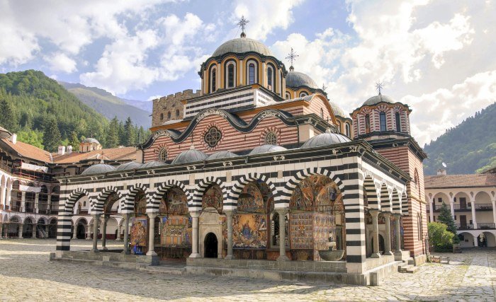 Das Rila Kloster in Bulgarien, © iStockphoto.com©MilaDrumeva 