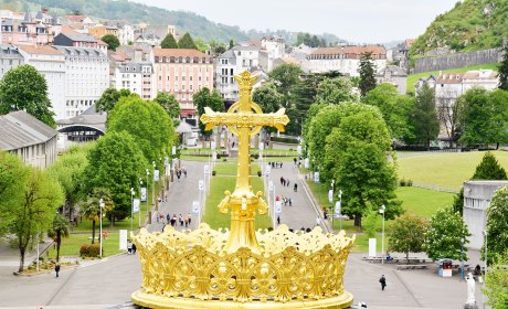 Der Heliger Bezirk in Lourdes, © Bayerisches Pilgerbüro
