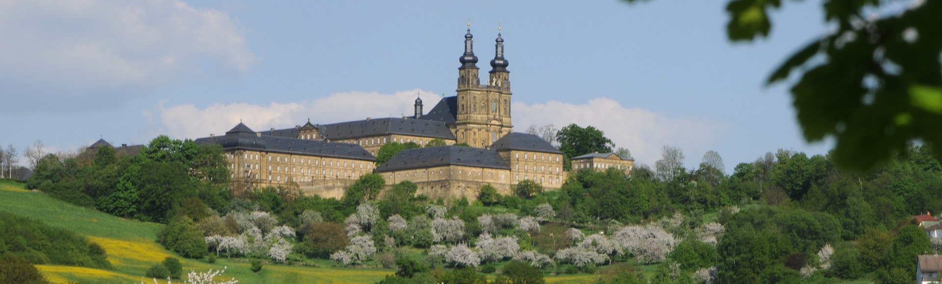 Das Kloster Banz in Bad Staffelstein, © Kur &amp; Tourismus Service Bad Staffelstein