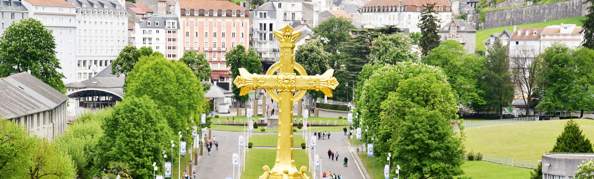 Der Heliger Bezirk in Lourdes, © Bayerisches Pilgerbüro