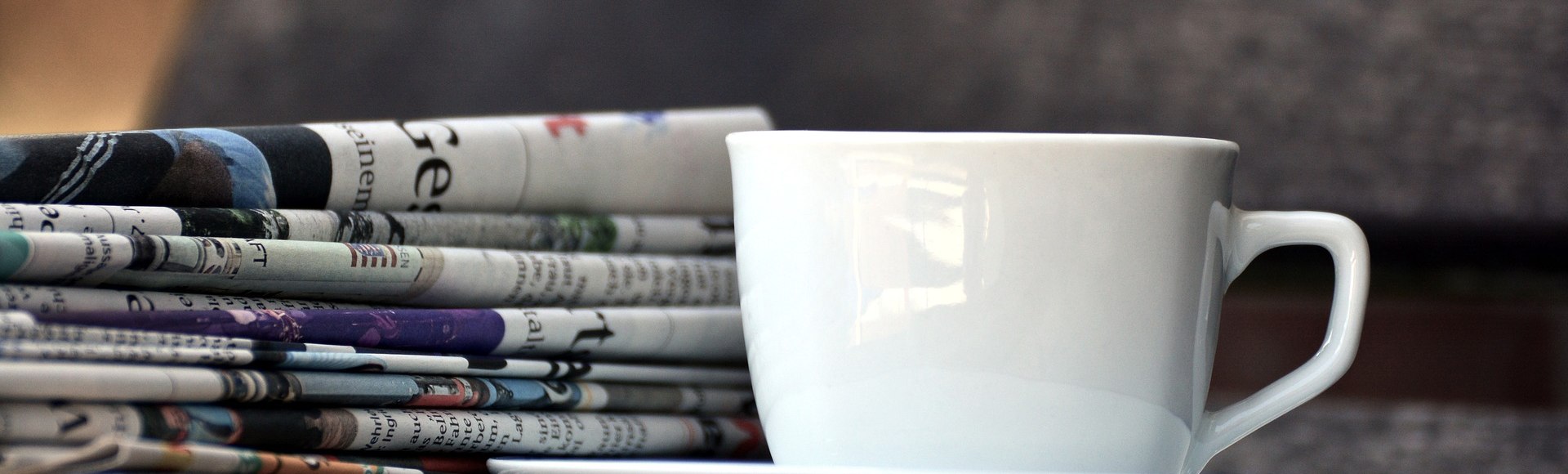 Zeitung und Kaffee, © pixabay
