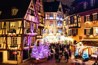 Weihnachtsmarkt, Colmar, Elsass, Frankreich, © alexi-tauzin – Fotolia.com