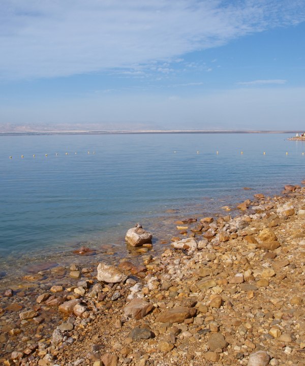 Blick auf das Tote Meer, Jordanien, © Annegret Fuchs