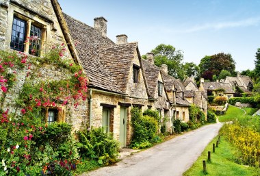 Häuser in Bibury, Großbritannien, © Jenifoto–Fotolia.com