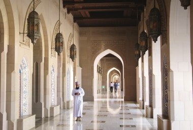 Sultan-Qaboos-Moschee, Oman, © Bayerisches Pilgerbüro