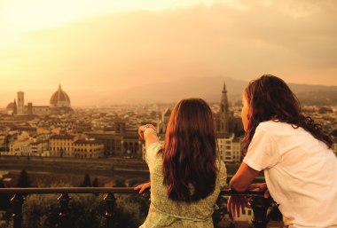 Blick auf Florenz